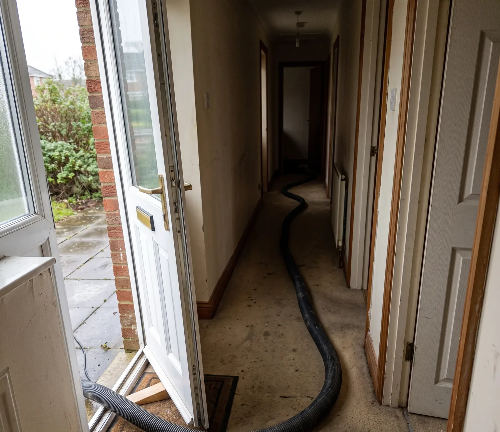 Lakeville Emergency Water Extraction Arrival